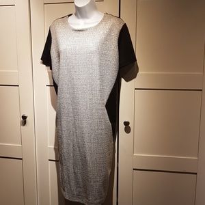 Black and Stone colorblock dress